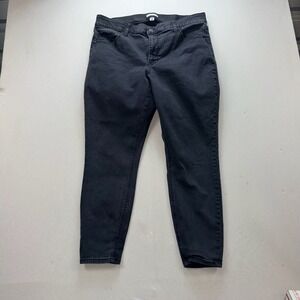 Ava & Viv Women's Plus Size 18W Black Stretch Mid-Rise Skinny Jeans